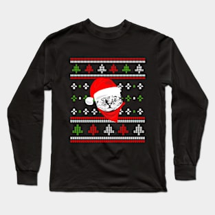 cat lover gifts Christmas Long Sleeve T-Shirt